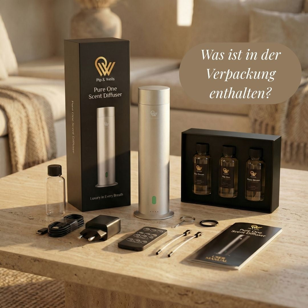 Pure One Waterloze Geurverspreider & Doos met 100% Natuurlijke Geurstoffen (3 x 120 ml) 