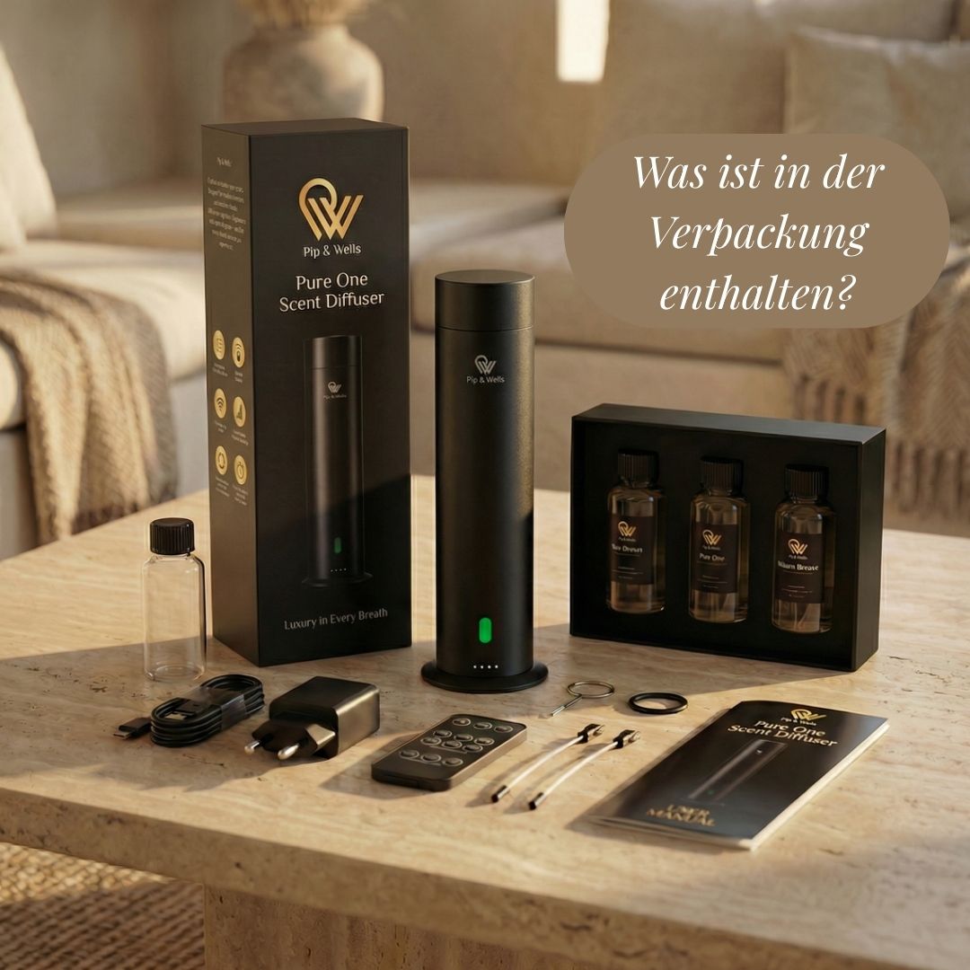 Pure One Waterloze Geurverspreider & Doos met 100% Natuurlijke Geurstoffen (3 x 120 ml) 