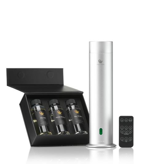 Pure One Waterloze Geurverspreider & Doos met 100% Natuurlijke Geurstoffen (3 x 120 ml) 