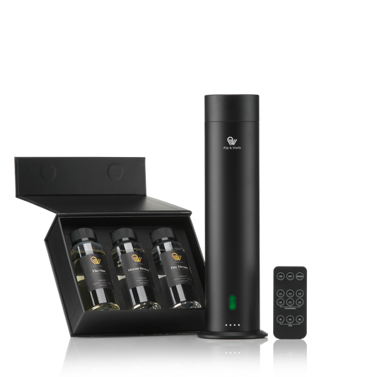 Pure One Waterloze Geurverspreider & Doos met 100% Natuurlijke Geurstoffen (3 x 120 ml) 